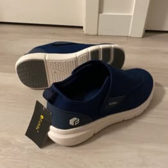 New Navy Fitville Mens Diabetic Shoes - Picture 1 of 1